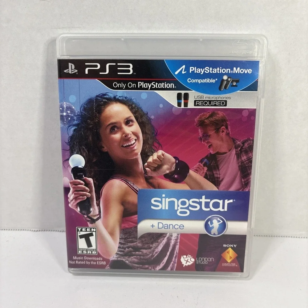 SingStar + Dance Sony PlayStation 3 PS3 Game Move Compatible Complete CIB